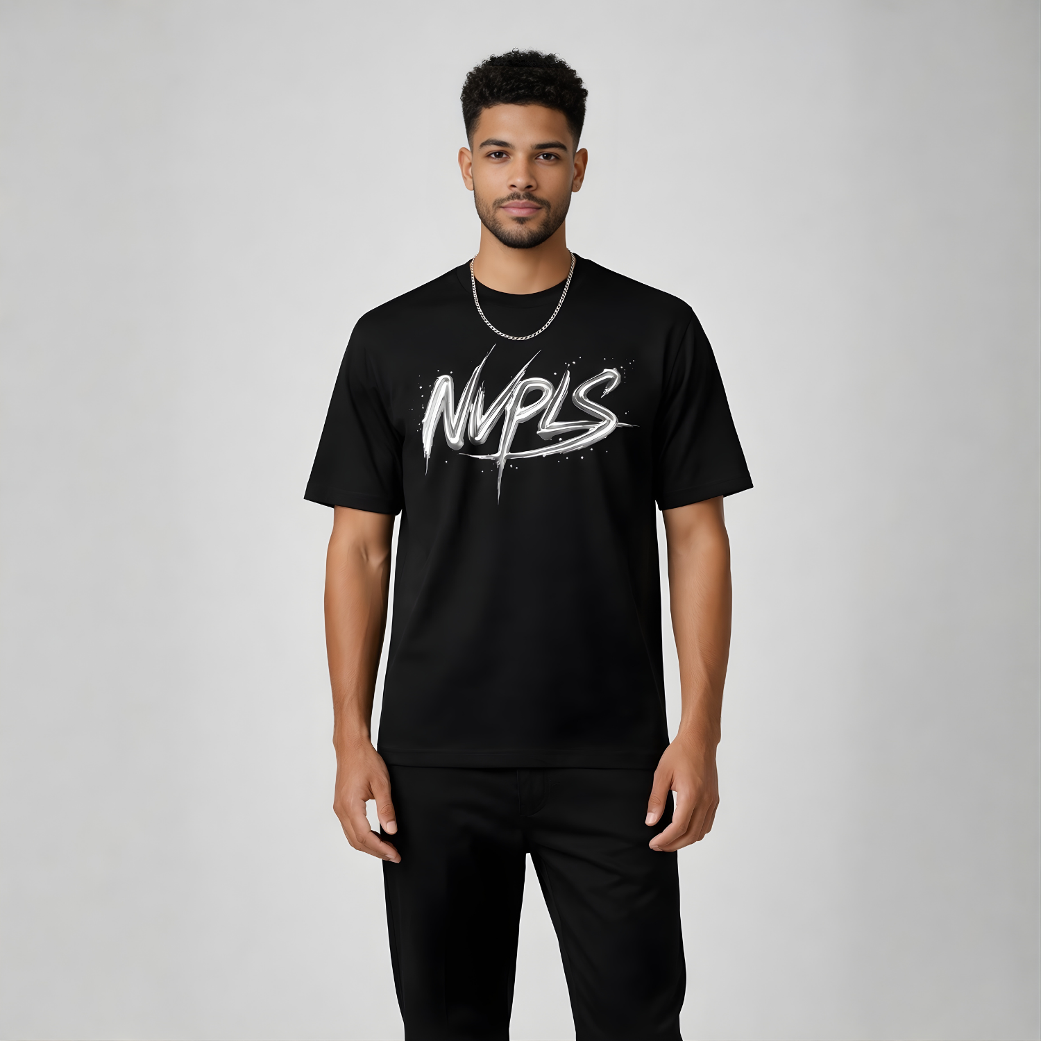 NVPLS Silver Mark Tee
