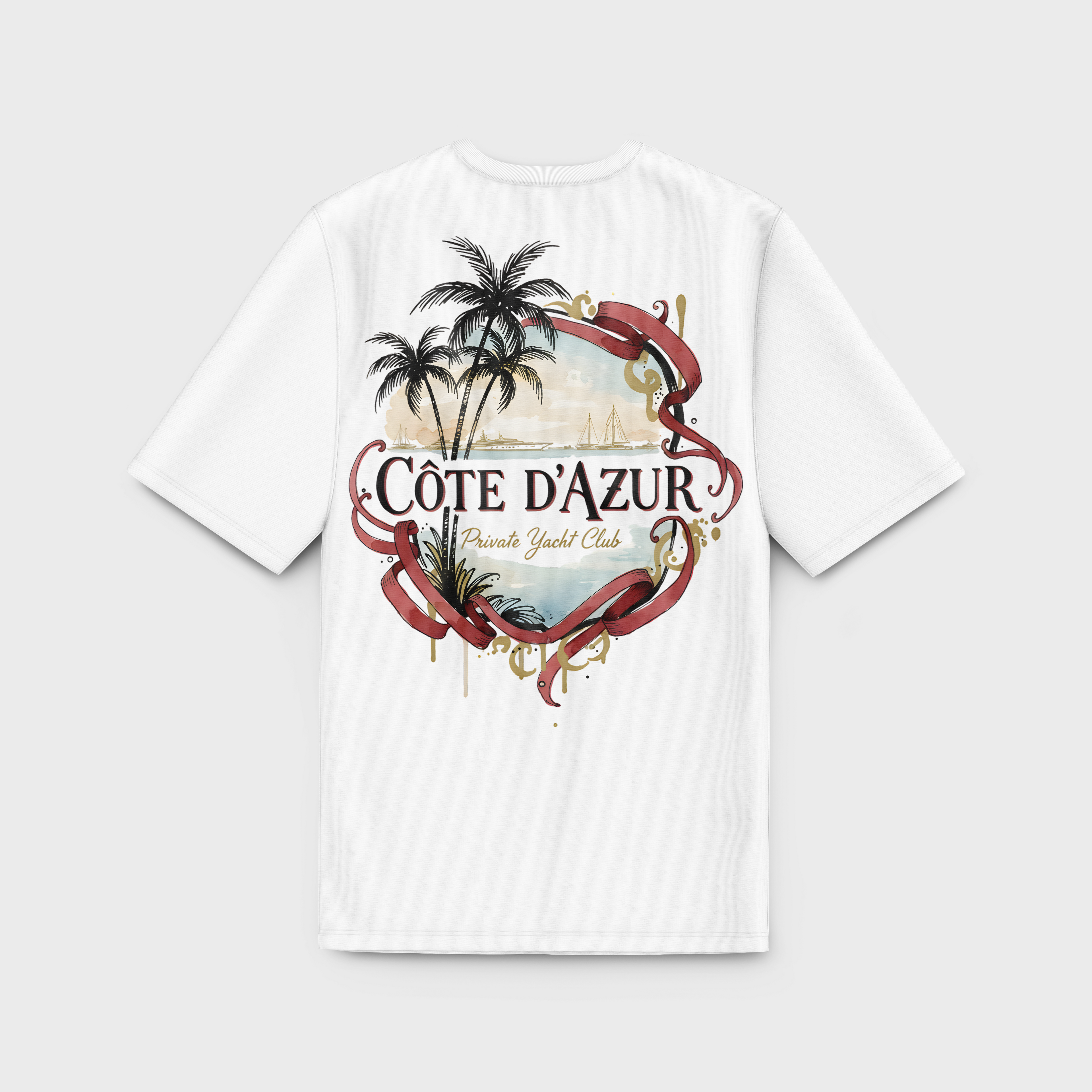 Côte d’Azur Private Yacht Club Tee